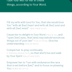 Lifting My Wife Through Prayer - Card